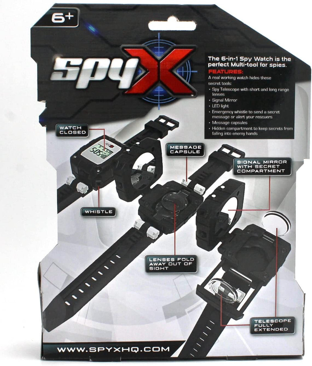 Spy X 6-in-1 Spy Watch