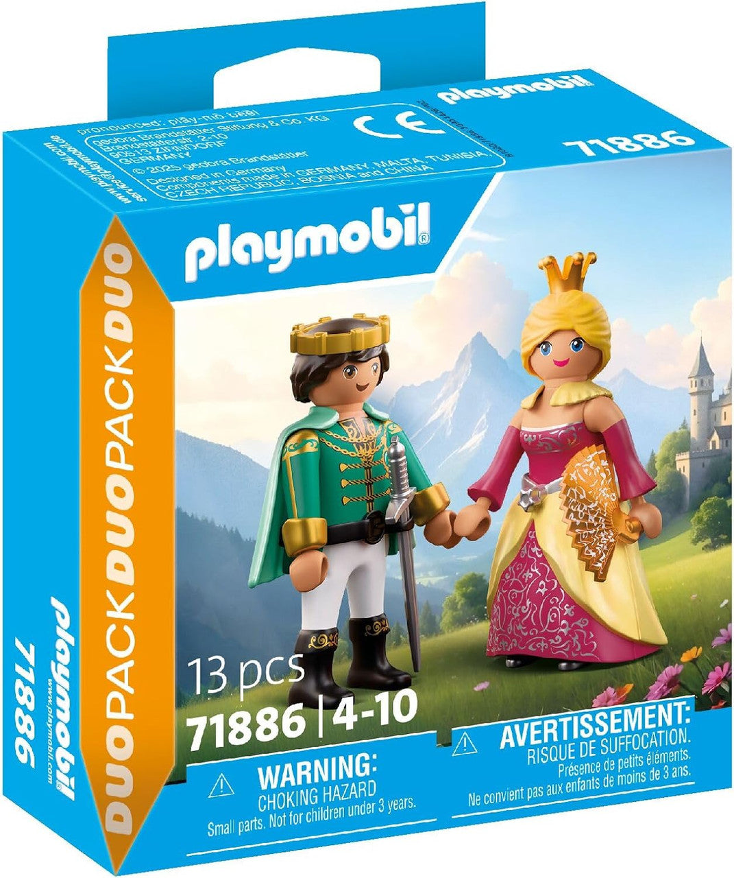 Playmobil  - DuoPack - Prince and Princess 71886
