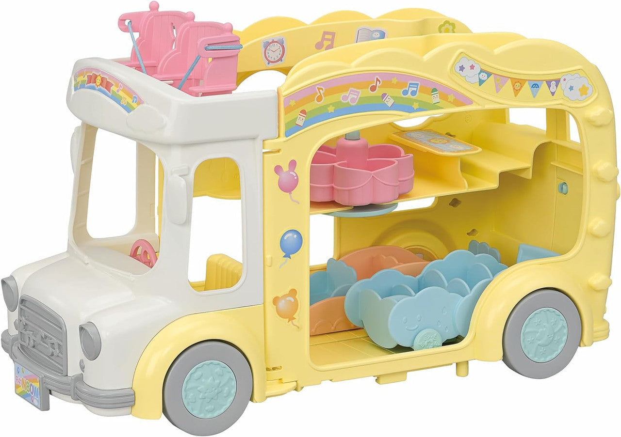 Sylvanian Families - Rainbow Fun Nursery Bus