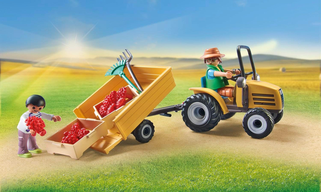 Playmobil Country - Tractor with Trailer and Water Tank 71442