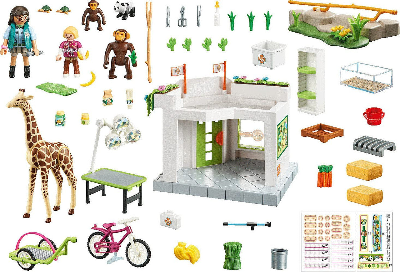 Playmobil Family Fun - Zoo Veterinary Practice | 70900