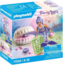 Playmobil - Princess Magic - Mermaid with Pearl Seashell 71502