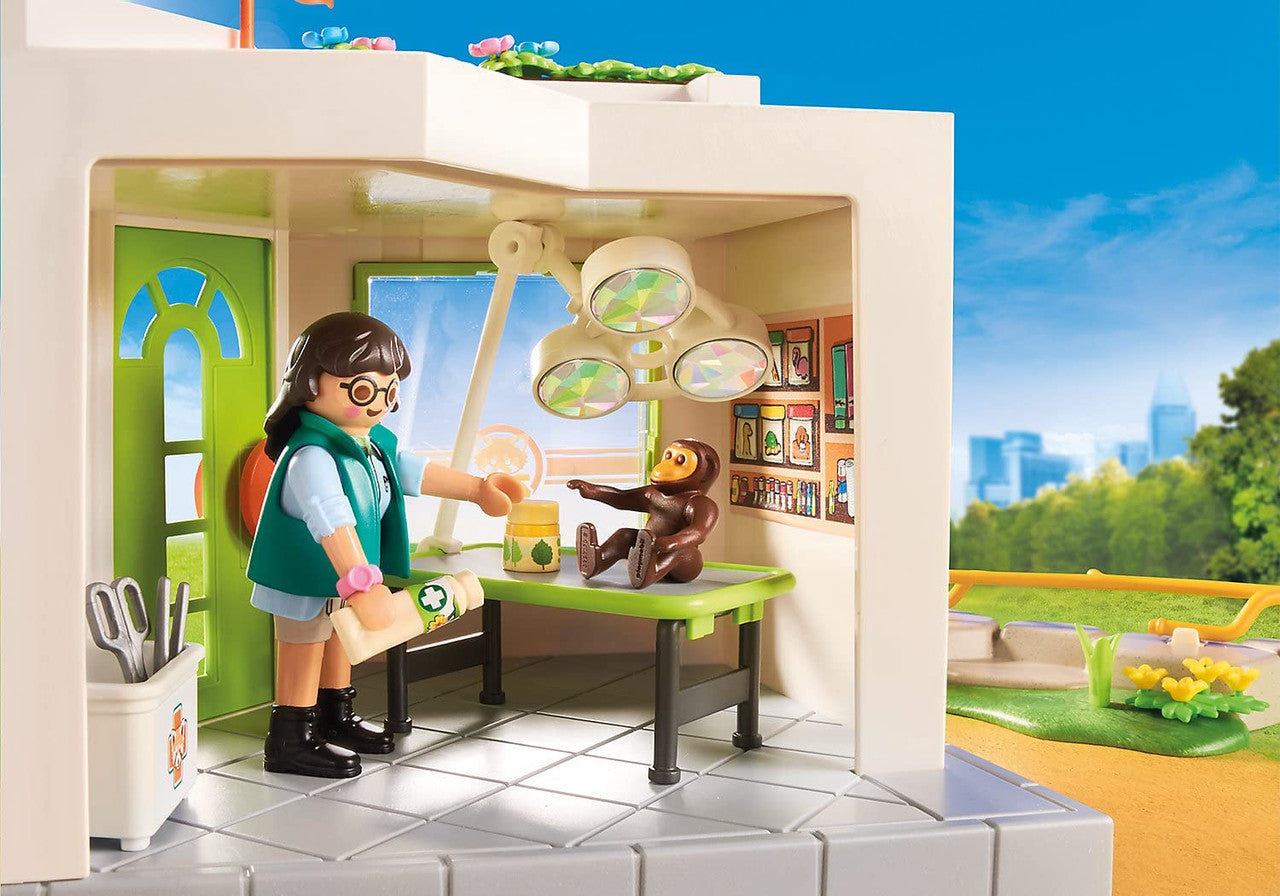 Playmobil Family Fun - Zoo Veterinary Practice | 70900