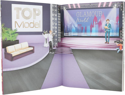 TOPModel -  Glamour Stickerworld Activity Book