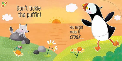 Usborne Touchy-Feely Sounds Book - Don't Tickle the Polar Bear