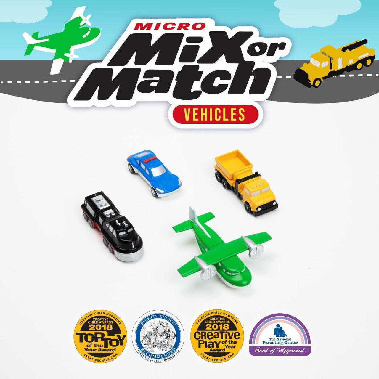 Playthings - Micro Mix or Match - Vehicles Set 2