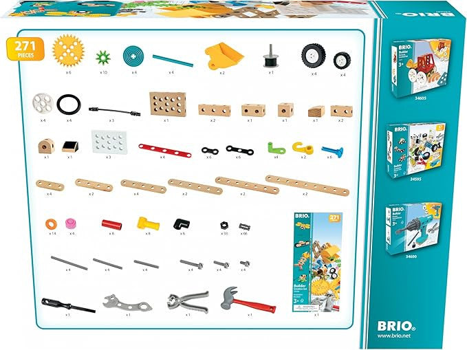 BRIO Builder - Builder Creative Set 271 Piece 34606