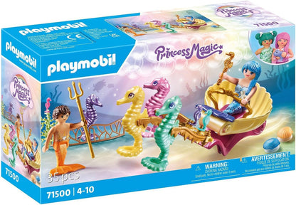 Playmobil - Princess Magic - Mermaid Seahorse Carriage 71500