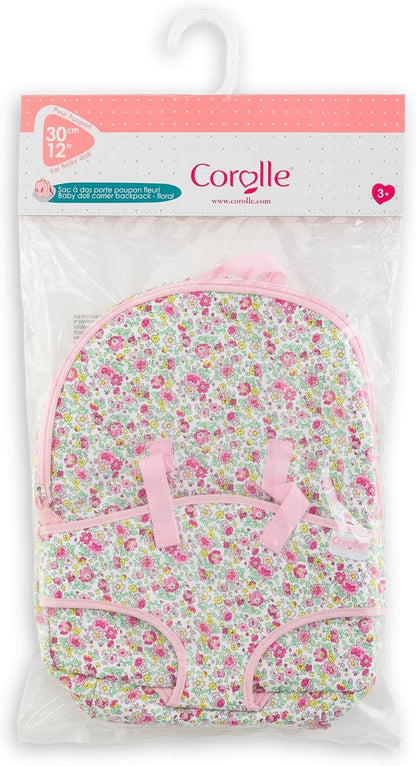 Corolle Mon Premier - Backpack Baby Doll Carrier - 30cm