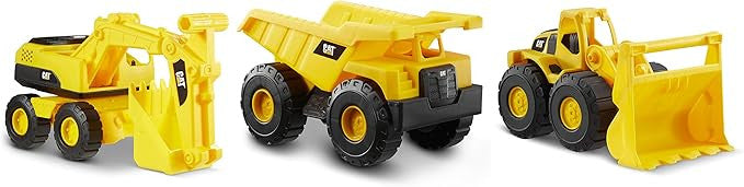 CAT® MINI CREW 7" VEHICLES 3pack