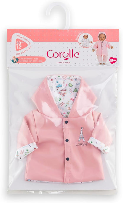 Corolle Mon Premier - A weekend in Paris Reversible Waxed Coat to fit 30cm Baby Doll