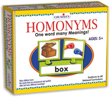 Creative's - Learning to Read - Homonyms