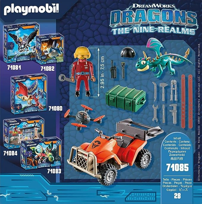 Playmobil Dragons - The Nine Realms: Icaris Quad | 71085