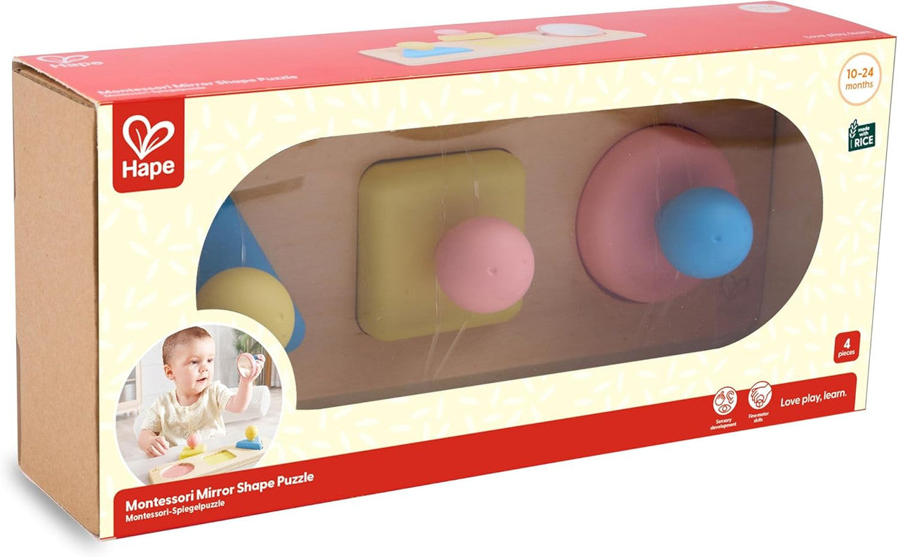 Hape - Montessori Mirror Shape Puzzle