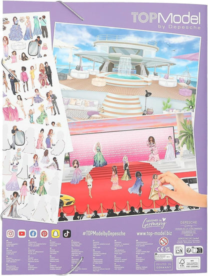 TOPModel -  Glamour Stickerworld Activity Book