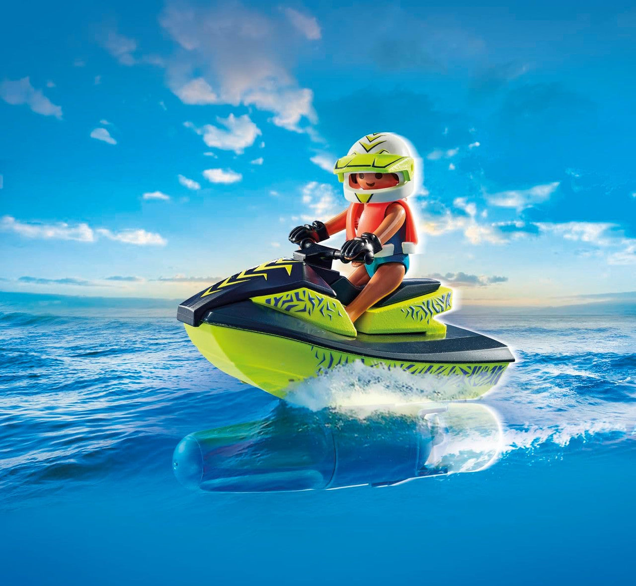 Playmobil - Fireboat with Aqua Scooter 71464