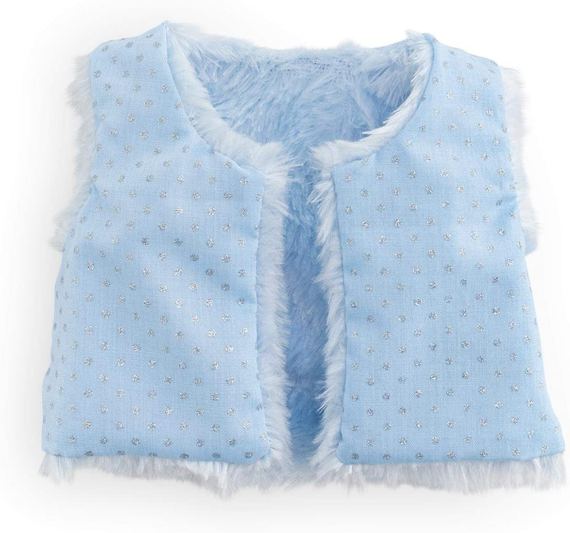 Corolle - Ma Corolle - Sleeveless Reversible Fake Fur Jacket - 36cm
