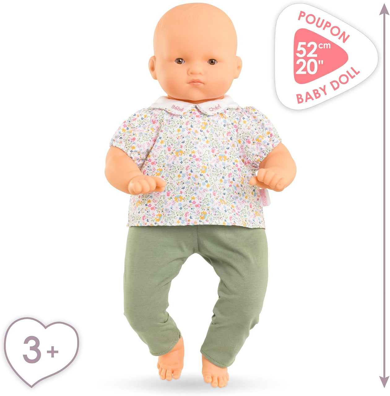 Corolle - Mon Grand Poupon Bébé Chéri 52cm Baby Doll