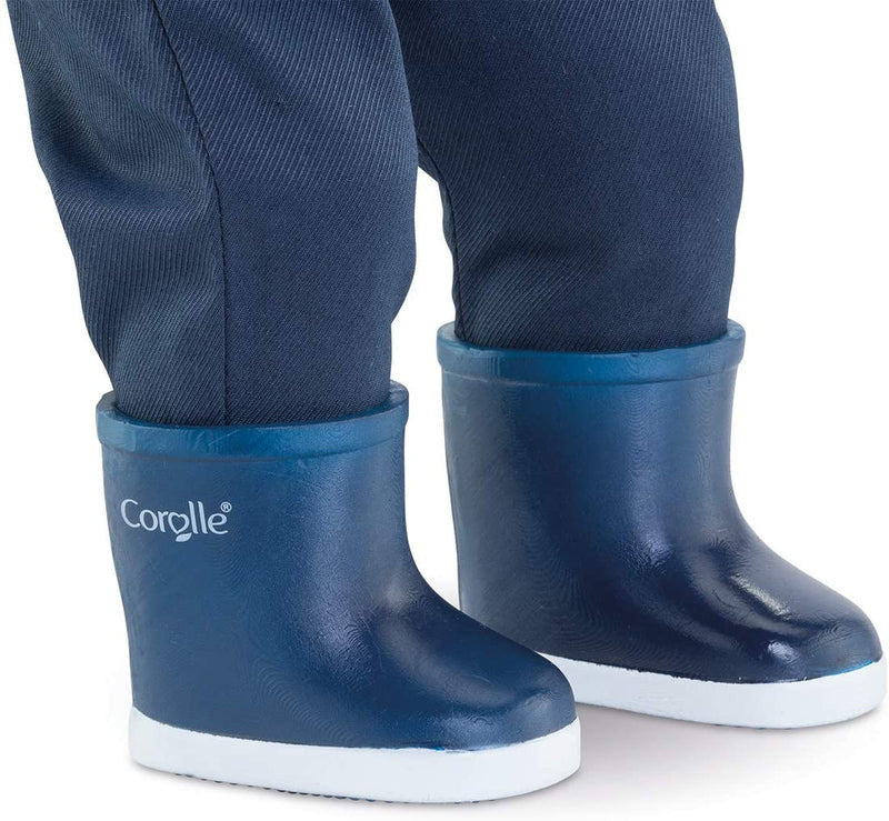 Corolle Mon Grand Poupon - Navy Rain Boots - 36cm