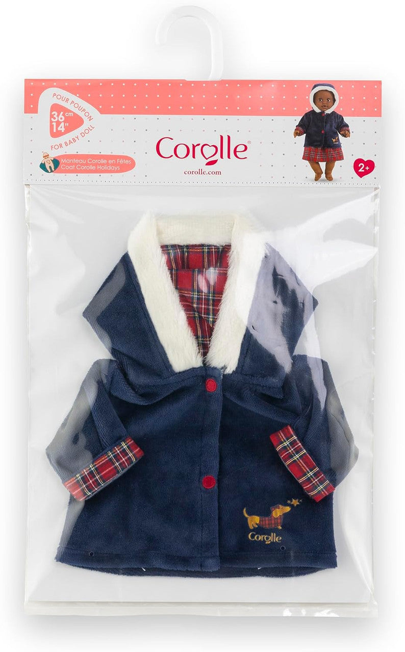 Corolle - Corolle En Fêtes Coat for Corolle 36cm Mon Grand Baby Dolls