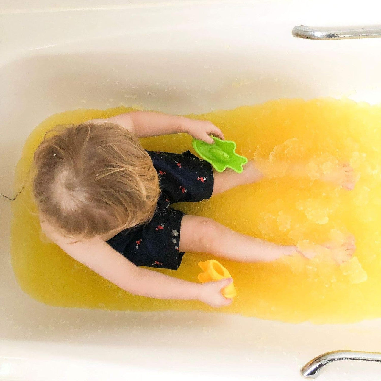 Gelli Baff - Colour Change - Yellow to Green