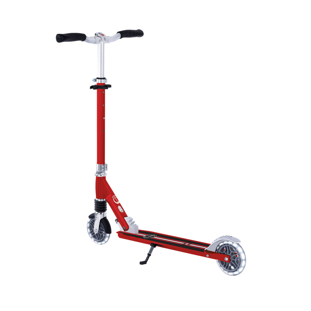 Globber - FLOW ELEMENT Comfort LIGHTS Scooter - Ruby Red