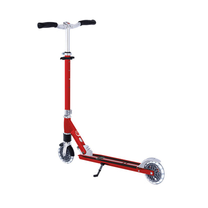 Globber - FLOW ELEMENT Comfort LIGHTS Scooter - Ruby Red