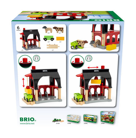 BRIO - Animal Barn - 6 Pieces