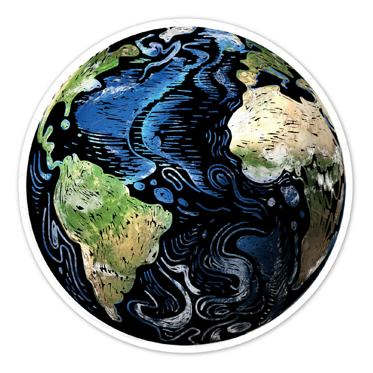 Avenir - Scratch Stickers - Space