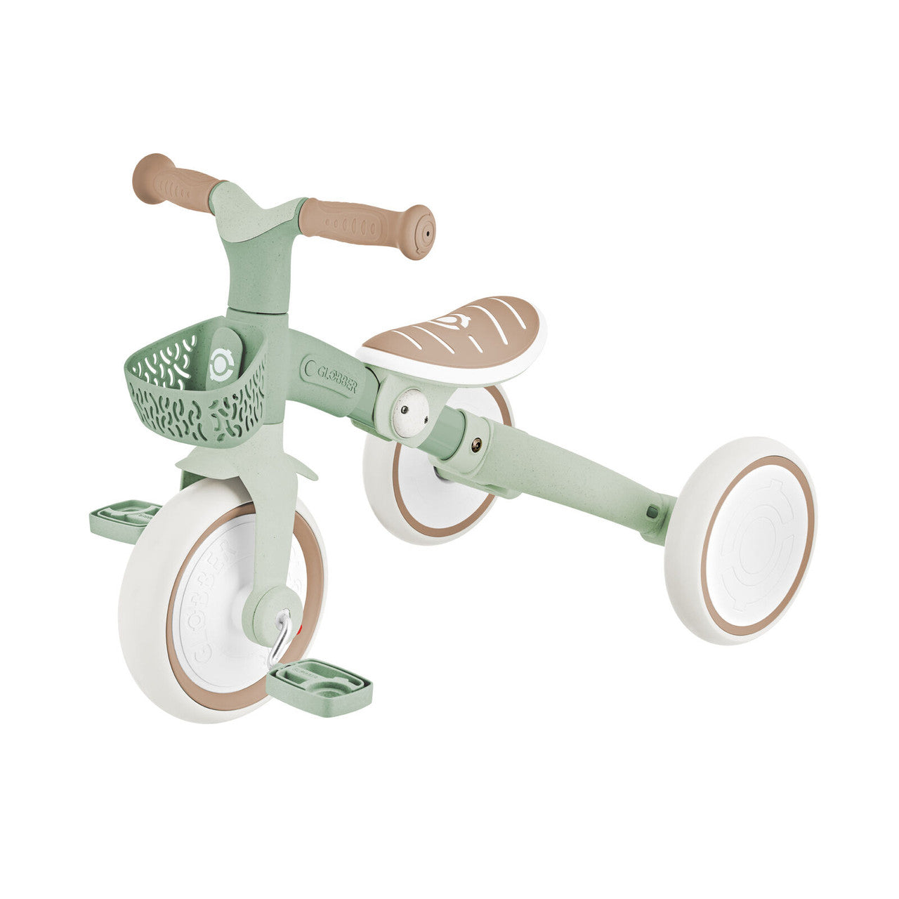 Globber - ECOLOGOC Learning Trike 3in1 PLUS - Pistachio