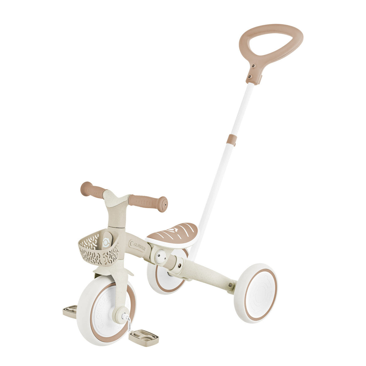 Globber LEARNING TRIKE 3in1 PLUS Ecologic - Coconut