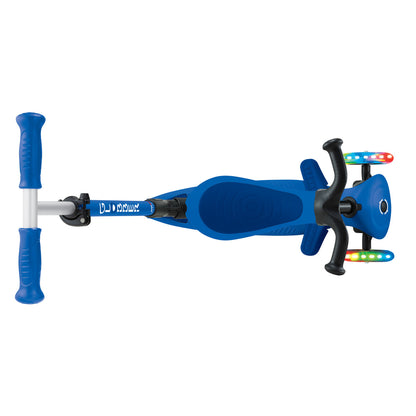 Globber - GO UP ACTIVE with Lights - Navy Blue/ Dark Blue