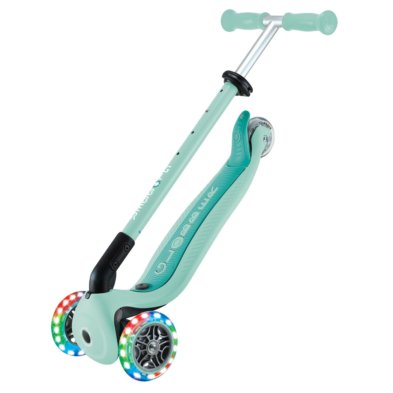 Globber - GO UP ACTIVE Lights 360 Ride-On Scooter - Mint