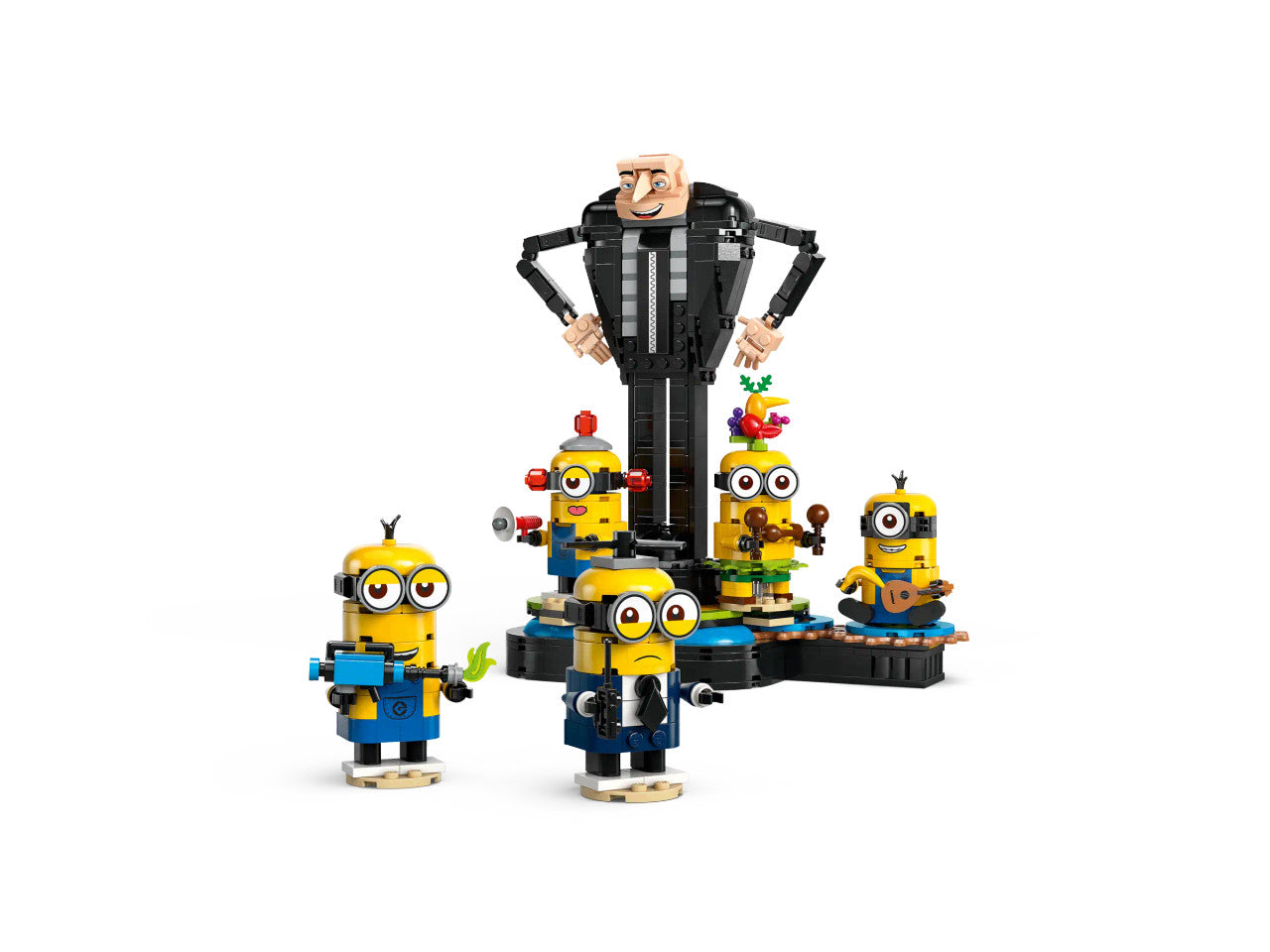 LEGO® Despicable Me 4 - Brick-Built Gru and Minions 75582