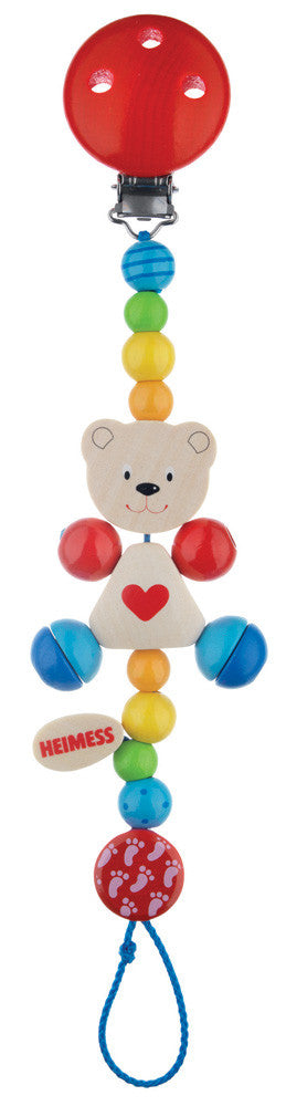 Heimess - Baby Dummy Chain Bear With Heart