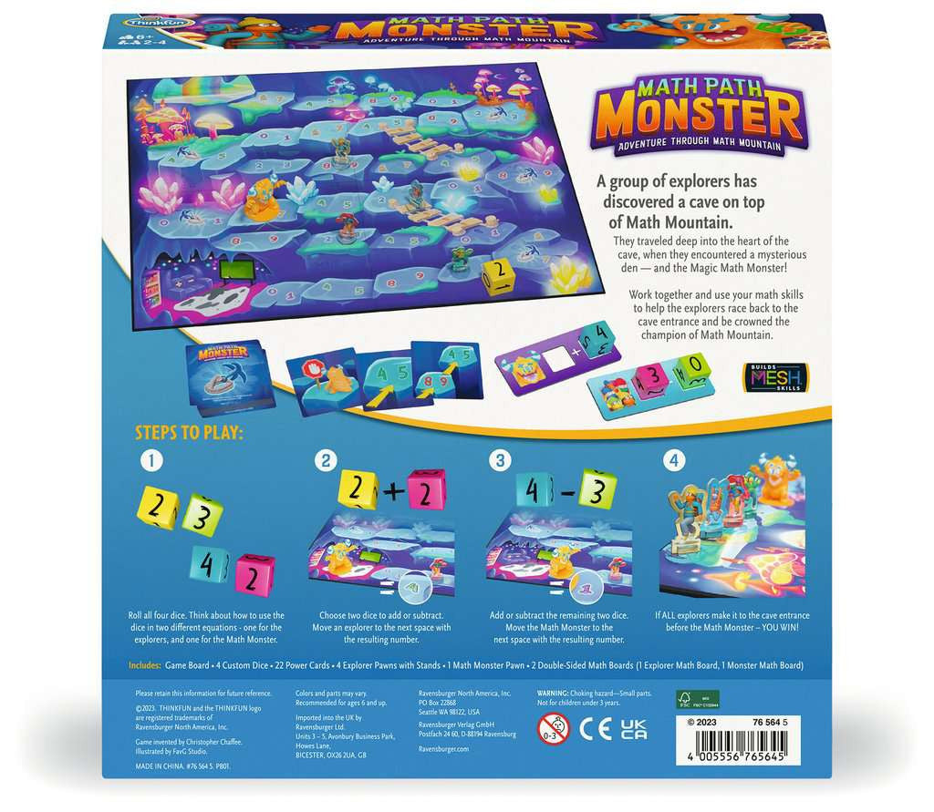 ThinkFun - Math Path Monster