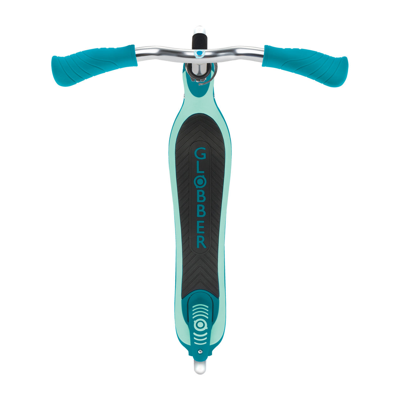 Globber - FLOW 125 Scooter with Light Up Wheels - Teal