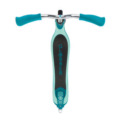 Globber - FLOW 125 Scooter with Light Up Wheels - Teal