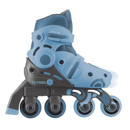 Globber - Learning Inline Skates 2in1 - Ash Blue