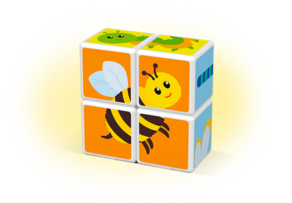Geomag - Magicube - Insects 7pc