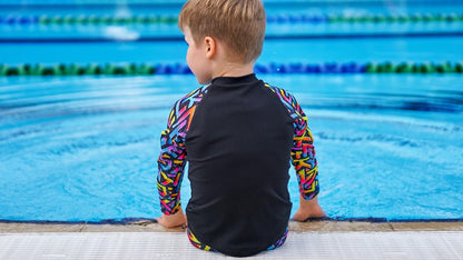 Funky Trunks - Toddler Boy's Zippy Rash Vest - Brand Galaxy