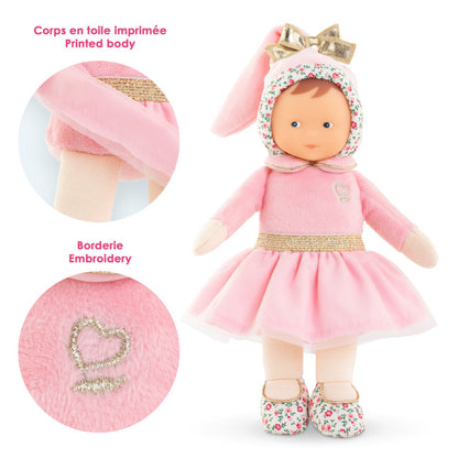 Corolle Mon Doudou - Miss Ballerine Rose Grenadine Doll 25cm
