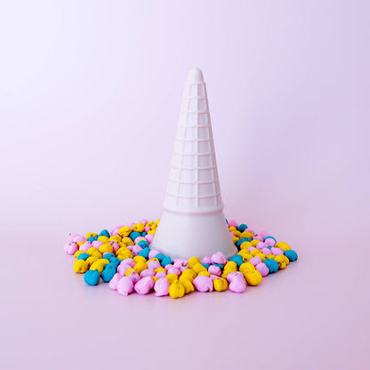 Play Sense Eco Playdough Eco Ice Cream Cone: Orange