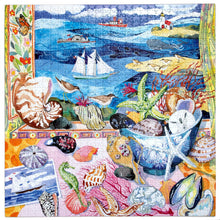 eeBoo 1000pc - Seashells By The Shore Puzzle