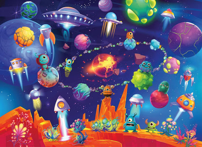 Ravensburger 60pc - Space Aliens Puzzle