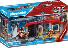 Playmobil - Take Along Fire Station 71193