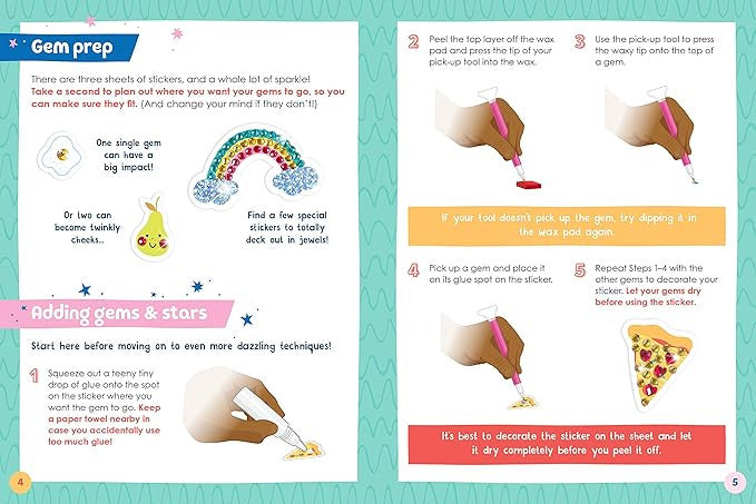 Klutz - Make Your Own Gem Stickers