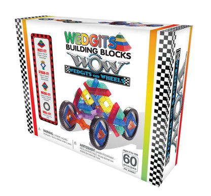 Wedgits - Wedgits On Wheels 60 Piece Set