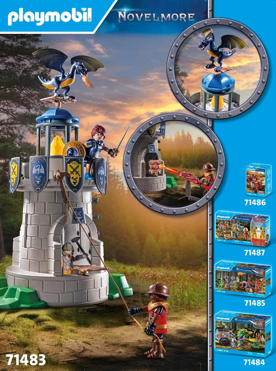 Playmobil - Novelmore - Knight's Tower with Smith and Dragon 71483