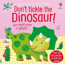 Usborne Touchy-Feely Sounds Book - Don't Tickle the Dinosaur